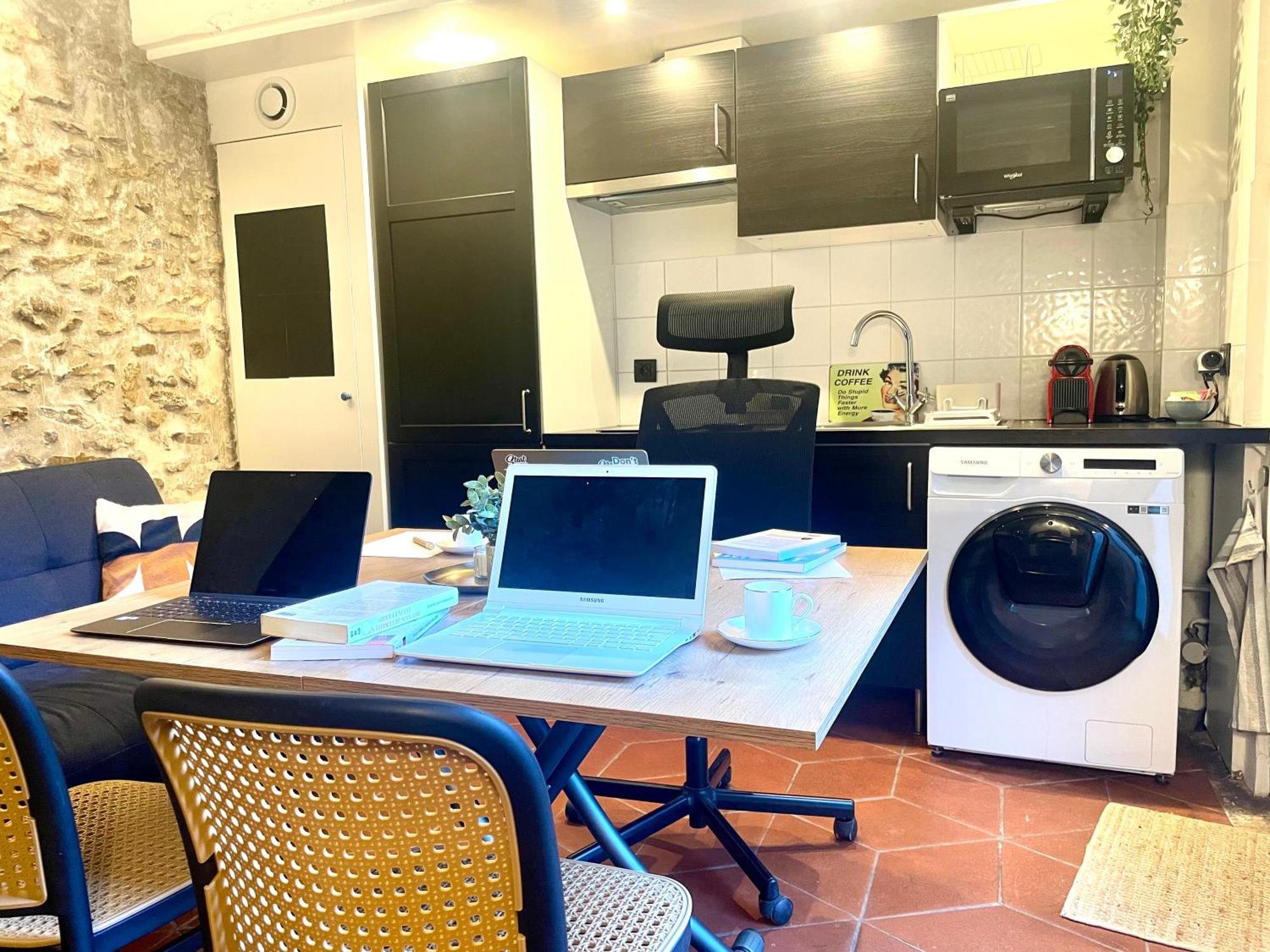 Maisonette Duplex - Tout Equipe - Matelas Haute Qualite 马尔利勒鲁瓦 外观 照片